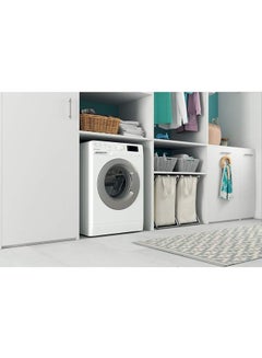 INDESIT Mytime 8Kg Front Load Washing Machine 1400 RPM, Inverter Motor, 16 Washing Programs, Big Digit Display, Child Lock, Made in Poland- 8 kg MTWE-81483WSGCC White  - Image 5