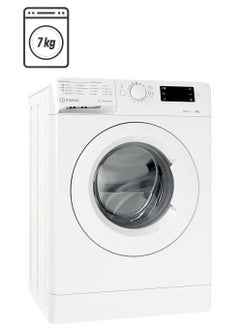 INDESIT Indesit Mytime 7Kg Front Load Washing Machine 1200 RPM, 16 Washing Programs, Big Digit Display, Child Lock, Made in Poland 7 kg MTWE-71252WGCC Silver  - Image 1