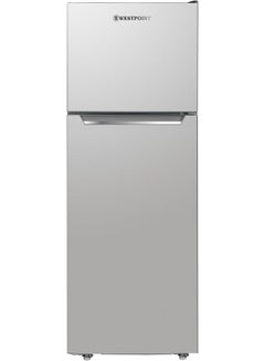 350 Liters Double Door No Frost, Top Mounted with Fresh Zone Compartment, Egg Rack, Twister for Ice Cube, Built in Condenser, One Year Warranty WNN-3523ERI Silver