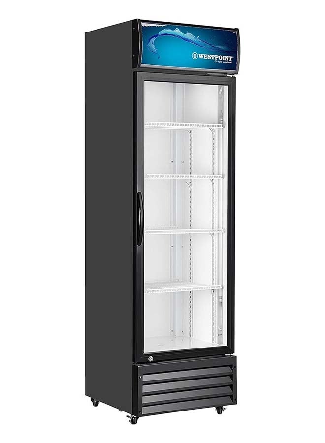 Wespoint Upright Chiller 500 Ltr Single Door WPSN-5517RT Black