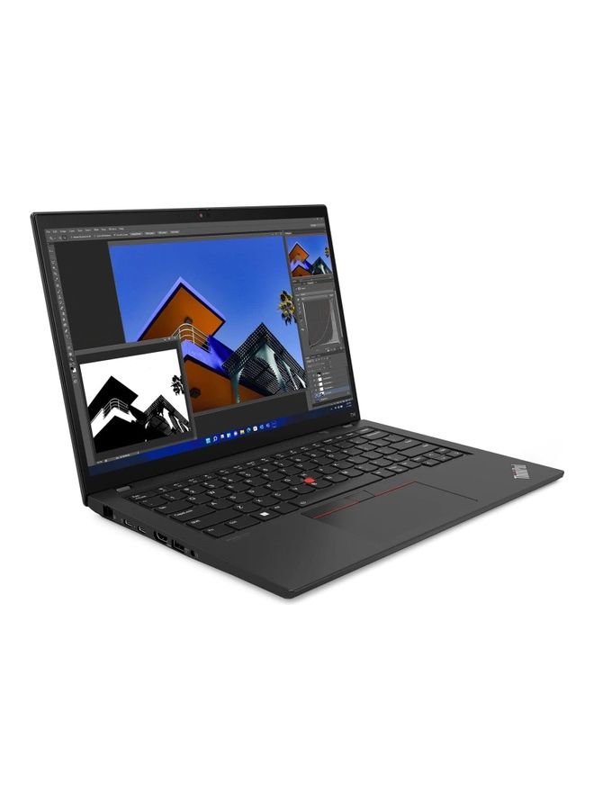 Lenovo - ThinkPad P14s G4 Laptop With 14-inch Display, Core i7 1360P Processor/16GB RAM/512GB SSD/Intel Iris XE Graphics/Windows 11 Pro English/Arabic Black - Image 1