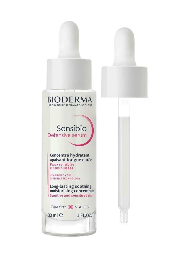Bioderma Sensibio Defensive Serum Premature Ageing Skin Care For Sensitive And Sensitised Skin Pink 30ml  - Image 1