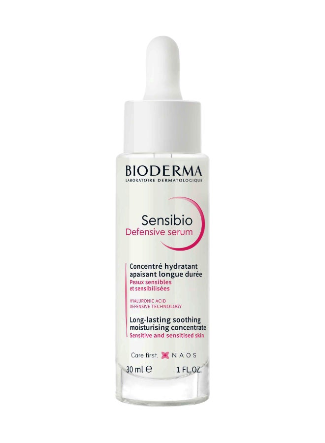 Bioderma Sensibio Defensive Serum Premature Ageing Skin Care For Sensitive And Sensitised Skin Pink 30ml  - Image 3