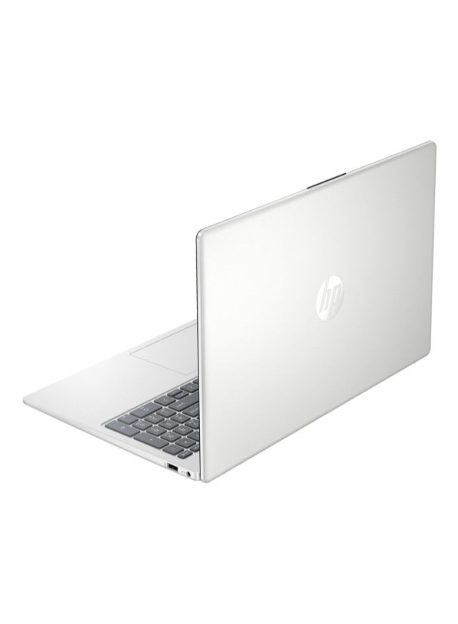 HP - 15-fd0014nx Laptop With 15.6-inch Full HD Display, Intel Core i3-1315U Processor/8GB RAM DDR4/256GB SSD/Windows 11 Home/Intel UHD Graphics/ English/Arabic Natural Silver - Image 1