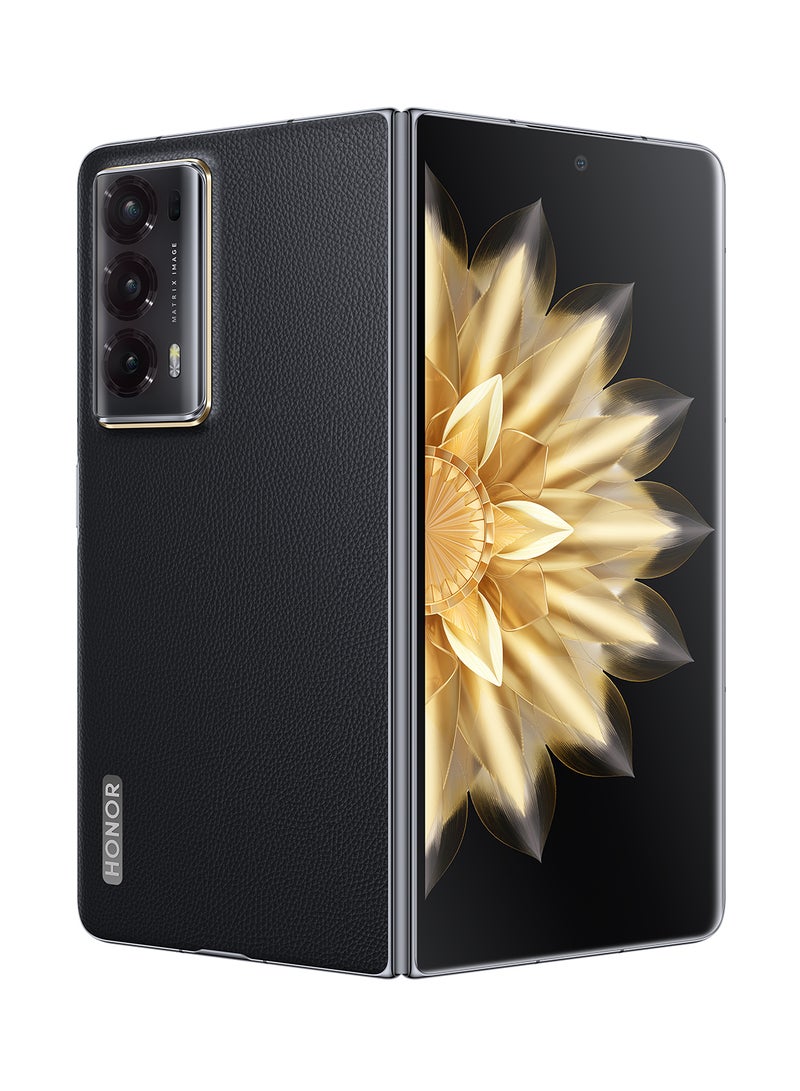 Honor - Magic V2 Dual Sim Black PU 16GB RAM 512GB 5G With Free Gifts And Screen Protection - Middle East Version - Image 1