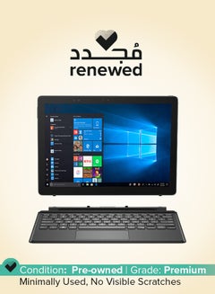 Renewed - Latitude 5179 2 in 1 Laptop With 10.8-Inch Touch Screen Display, Core m5/6th Gen/8 GB RAM/256 GB/Windows 10 Pro English Black
