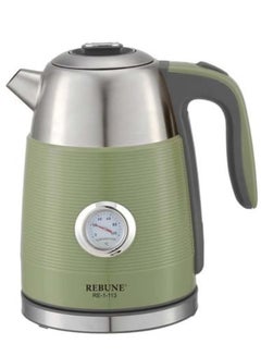 ريبون غلاية كهربائية 1.7 لتر، 2200 وات، RE-1-113G، لون أخضر  - Image 1