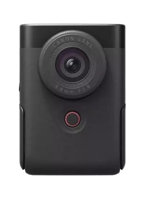 كاميرا PowerShot V10 المتقدمة لمدونات الفيديو بدقة 20.9 ميجا بكسل باللون الأسود