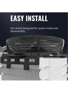 COOLER MASTER Hyper T20 Compact CPU Air Cooler, 95mm Fan, Dual Copper Heat Pipe, Direct Contact – AMD Ryzen AMD5 / AM4 / AM3+, Intel LGA 1700/1200 / 1151  - Image 3