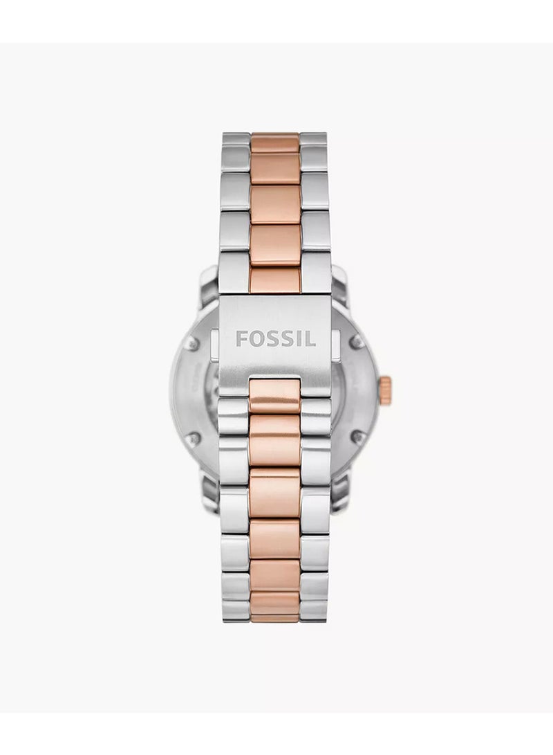 FOSSIL - Women's Analog Round Shape Stainless Steel Wrist Watch ME3227 - 38 Mm - Image 1