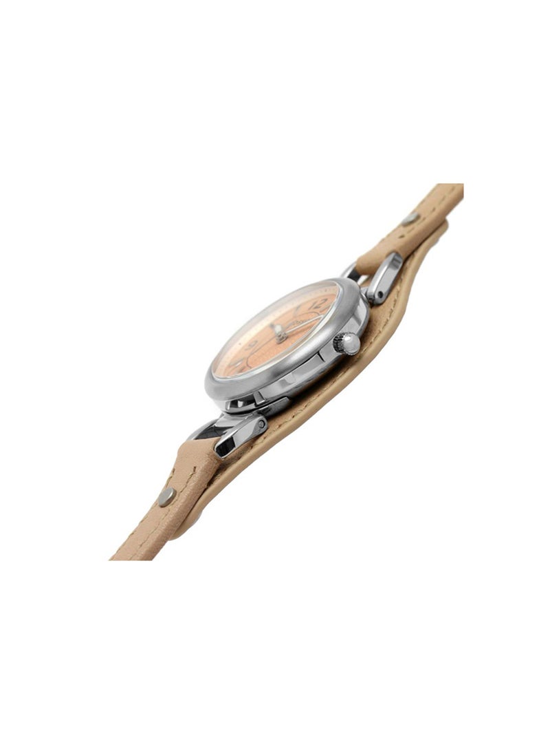FOSSIL Women's Analog Round Shape Leather Wrist Watch ES5213 - 28 Mm  - Image 4