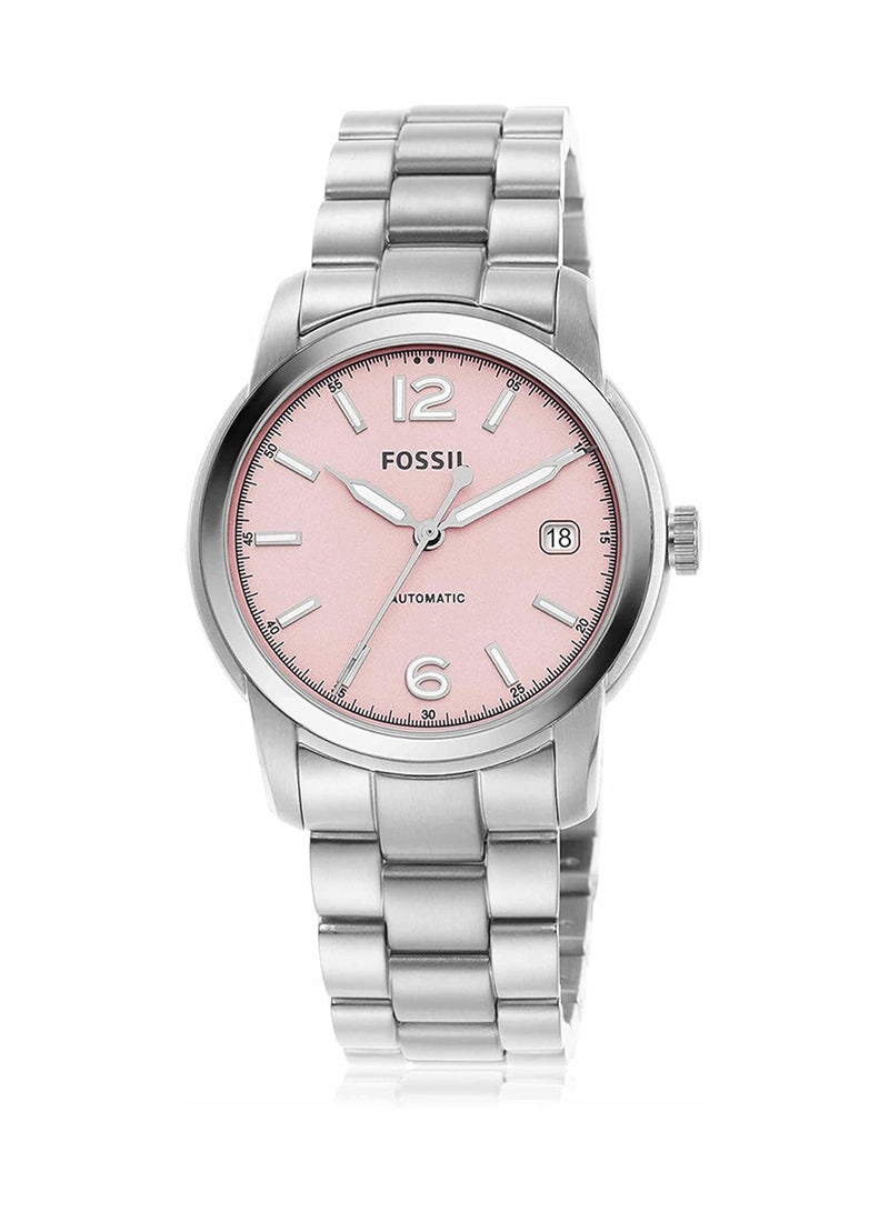 FOSSIL Women's Analog Round Shape Stainless Steel Wrist Watch ME3229 - 38 Mm  - Image 1