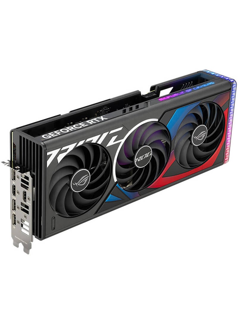 ROG Strix GeForce RTX 4070 Ti SUPER OC Edition Graphics Card, 16GB GDDR6X 256-Bit Memory, 8448 CUDA Cores, 21 Gbps Memory Speed, 2670 MHz Boost Clock, PCI Express 4.0 | 90YV0KG0-M0NA00 Multi