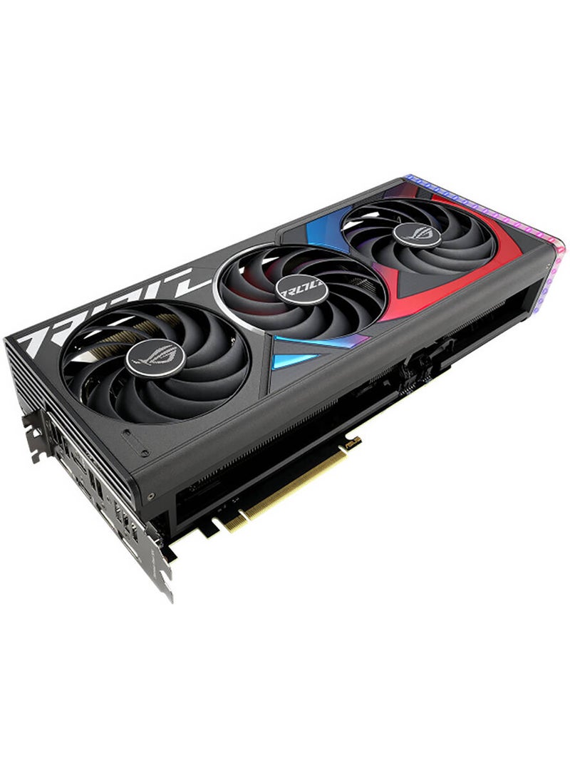 ROG Strix GeForce RTX 4070 Ti SUPER OC Edition Graphics Card, 16GB GDDR6X 256-Bit Memory, 8448 CUDA Cores, 21 Gbps Memory Speed, 2670 MHz Boost Clock, PCI Express 4.0 | 90YV0KG0-M0NA00 Multi