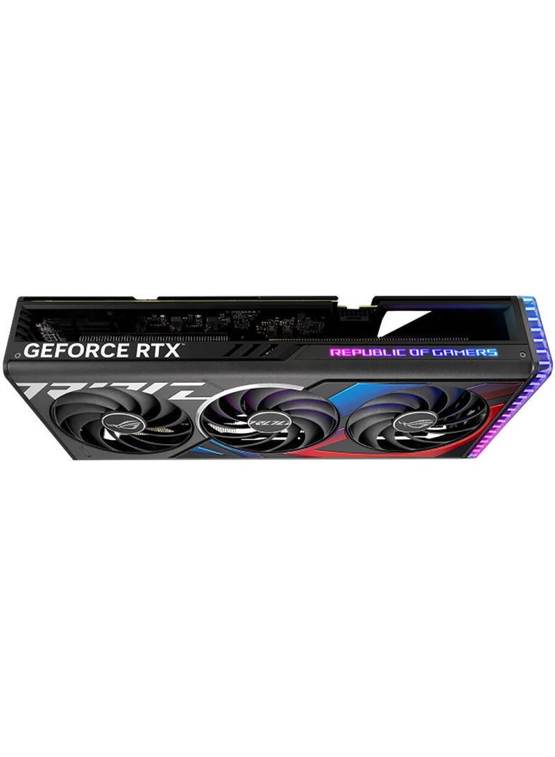 ROG Strix GeForce RTX 4070 Ti SUPER OC Edition Graphics Card, 16GB GDDR6X 256-Bit Memory, 8448 CUDA Cores, 21 Gbps Memory Speed, 2670 MHz Boost Clock, PCI Express 4.0 | 90YV0KG0-M0NA00 Multi