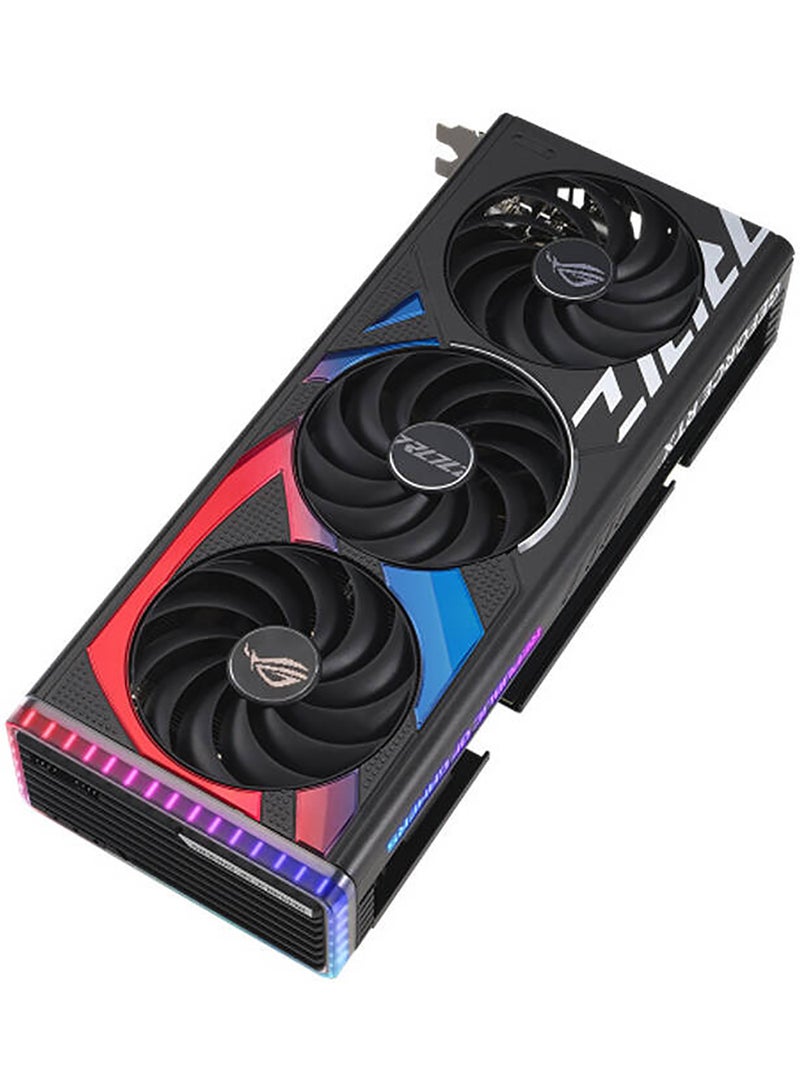 ROG Strix GeForce RTX 4070 Ti SUPER OC Edition Graphics Card, 16GB GDDR6X 256-Bit Memory, 8448 CUDA Cores, 21 Gbps Memory Speed, 2670 MHz Boost Clock, PCI Express 4.0 | 90YV0KG0-M0NA00 Multi