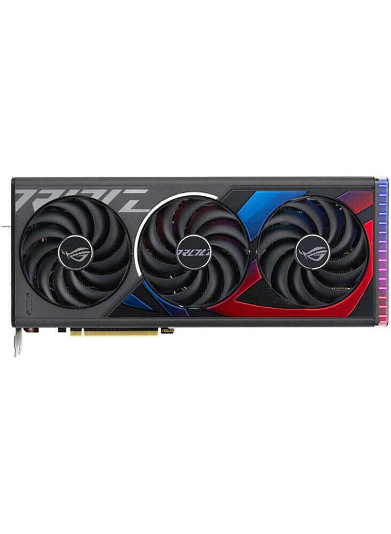 ROG Strix GeForce RTX 4070 Ti SUPER OC Edition Graphics Card, 16GB GDDR6X 256-Bit Memory, 8448 CUDA Cores, 21 Gbps Memory Speed, 2670 MHz Boost Clock, PCI Express 4.0 | 90YV0KG0-M0NA00 Multi