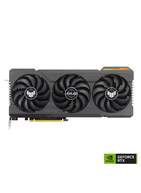 TUF Gaming GeForce RTX 4070 Ti Super OC Edition Graphics Card, 16GB GDDR6X 256-Bit Memory, 8448 CUDA Cores, 21 Gbps Memory Speed, 2640 MHz Boost Clock, PCI Express 4.0 | 90YV0KF0-M0NA00 Black