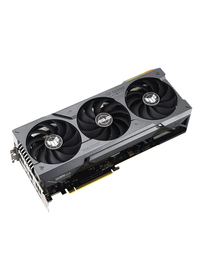 ASUS - TUF Gaming GeForce RTX 4070 Ti Super OC Edition Graphics Card, 16GB GDDR6X 256-Bit Memory, 8448 CUDA Cores, 21 Gbps Memory Speed, 2640 MHz Boost Clock, PCI Express 4.0 | 90YV0KF0-M0NA00 Black - Image 1