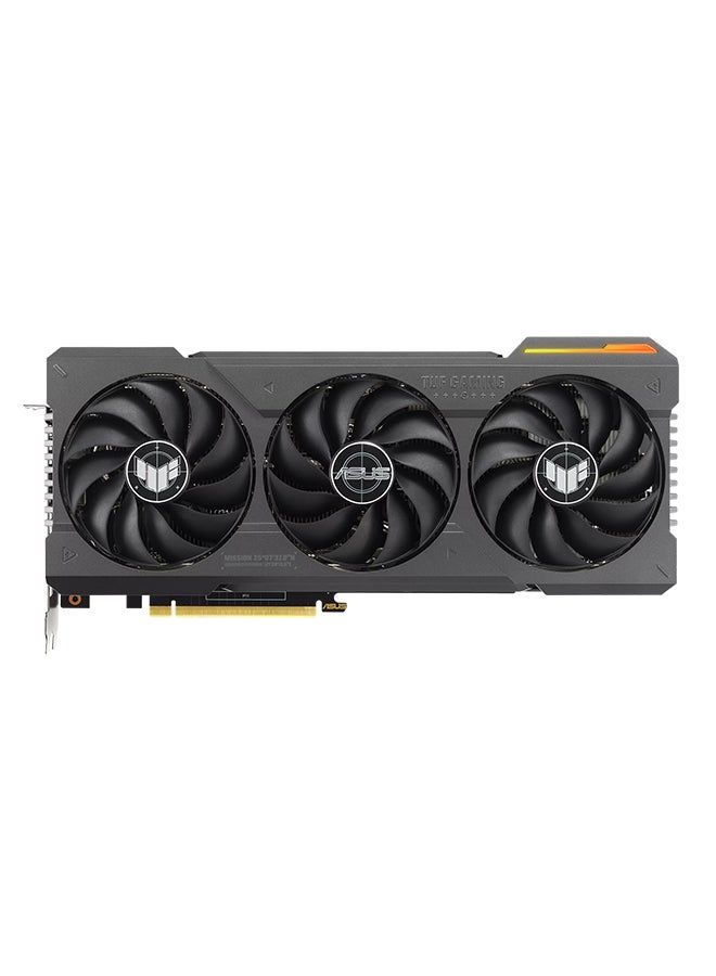 ASUS - TUF Gaming GeForce RTX 4070 Ti Super OC Edition Graphics Card, 16GB GDDR6X 256-Bit Memory, 8448 CUDA Cores, 21 Gbps Memory Speed, 2640 MHz Boost Clock, PCI Express 4.0 | 90YV0KF0-M0NA00 Black - Image 1
