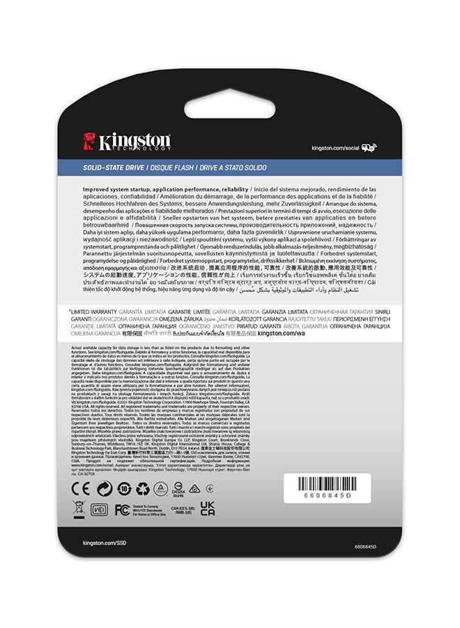 Kingston DC600M 2.5" SATA Enterprise SSD, 960 GB Capacity, Up to 560MB/s Read & 530MB/s Write, Consistent Latency, IOPS, Reliable QoS, Black | SEDC600M/960G 960 GB  - Image 4