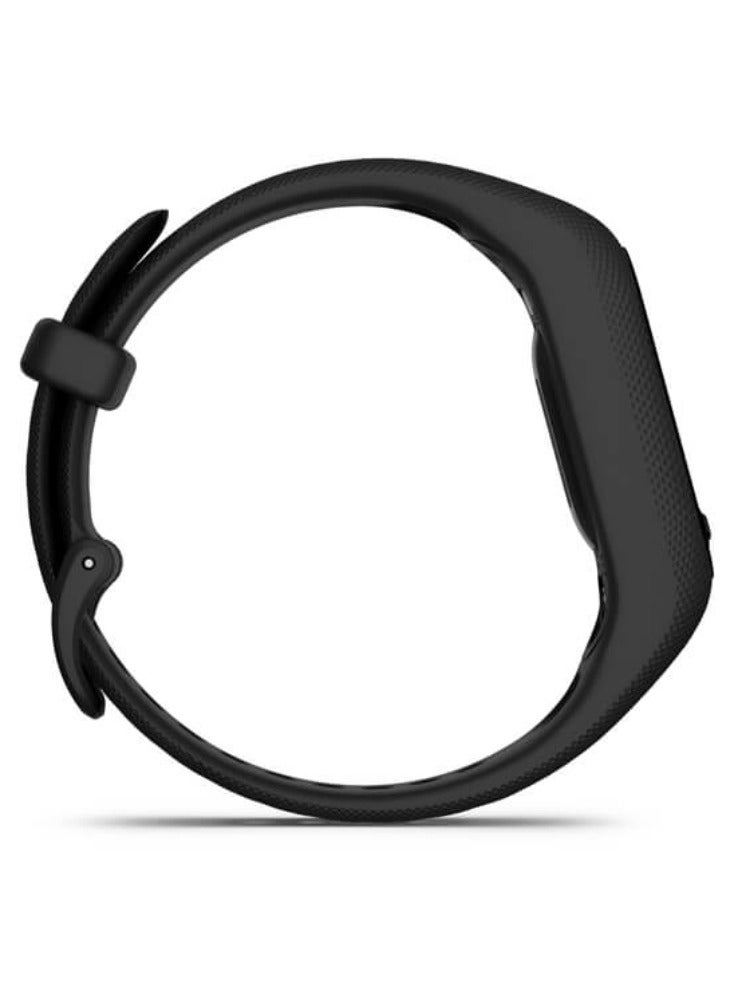 GARMIN - Sports Watch, Health And Fitness Tracker Band Model Vivosmart 5, Size S/M - Black - Image 1