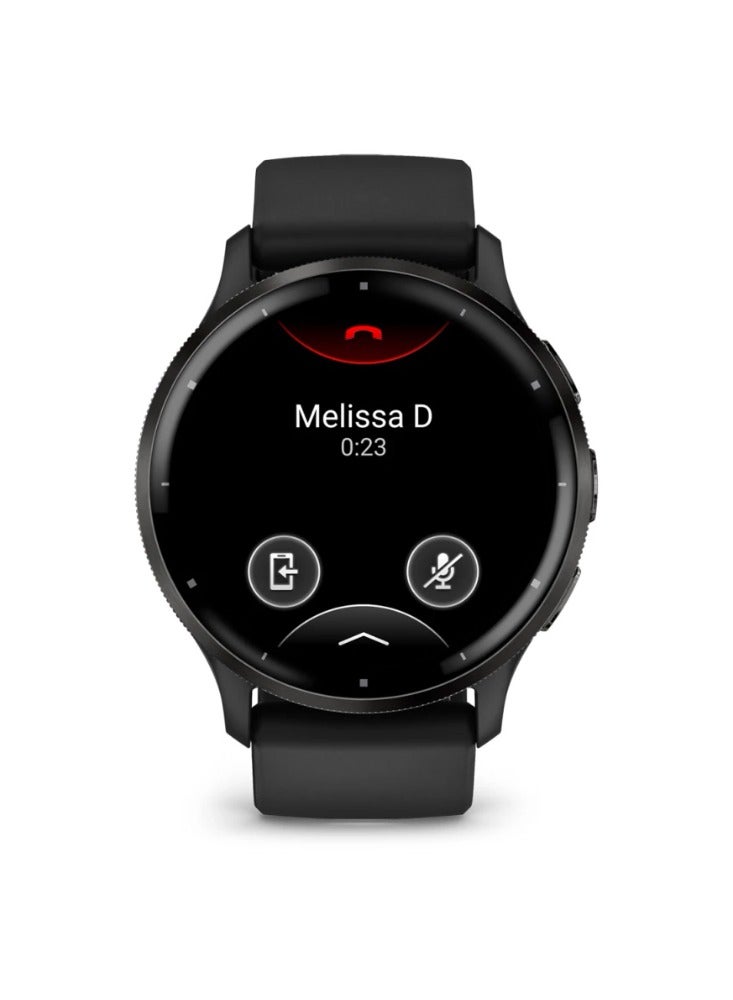 GARMIN - Venu 3, GPS Smart Watch, 45mm Black - Image 1