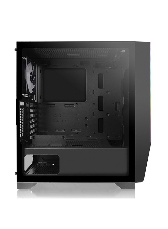 Thermaltake H550 TG ARGB Gaming Case, 120mm ARGB Fan - Black Grey, Black  - Image 3