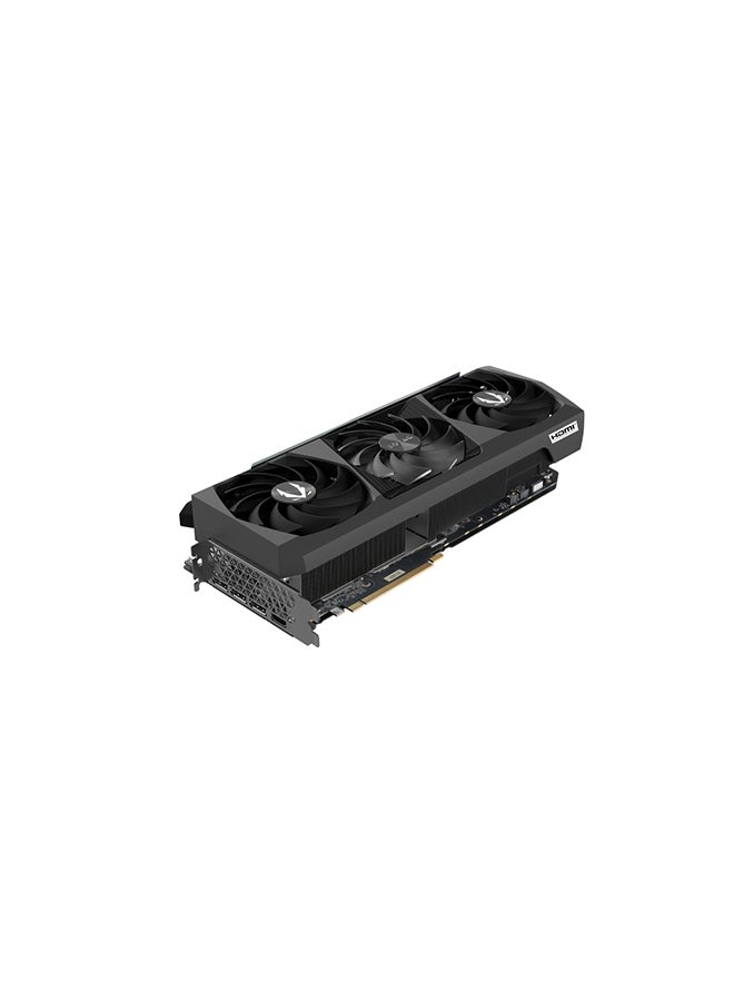 ZOTAC - Gaming GeForce RTX 4070 Ti SUPER AMP HOLO Black Edition Graphics Card, 16GB GDDR6X 256-Bit Memory, 8448 CUDA Cores, 21 Gbps Memory Speed, 2640 MHz Boost Clock, PCI-E 4.0 x16 | ZT-D40730F-10P Black - Image 1