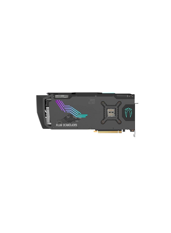 ZOTAC - Gaming GeForce RTX 4070 Ti SUPER AMP HOLO Black Edition Graphics Card, 16GB GDDR6X 256-Bit Memory, 8448 CUDA Cores, 21 Gbps Memory Speed, 2640 MHz Boost Clock, PCI-E 4.0 x16 | ZT-D40730F-10P Black - Image 1