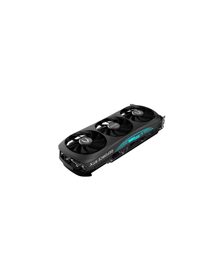 ZOTAC - Gaming GeForce RTX 4070 Ti SUPER Trinity Black Edition Graphics Card, 16GB GDDR6X 256-Bit Memory, 8448 CUDA Cores, 21 Gbps Memory Speed, 2610 MHz Boost Clock, PCI-E 4.0 x16 | ZT-D40730D-10P Black - Image 1