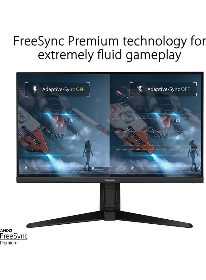 ASUS - TUF Gaming VG27AQML1A 27" QHD IPS Gaming Monitor, 260Hz OC / 1ms, ELMB Sync & Freesync Premium, DisplayHDR 400, 100% sRGB, 2Wx2 Speakers, DP / HDMI / USB 3.2 / PC Audio, Black 90LM05Z0-B07370 Black - Image 1