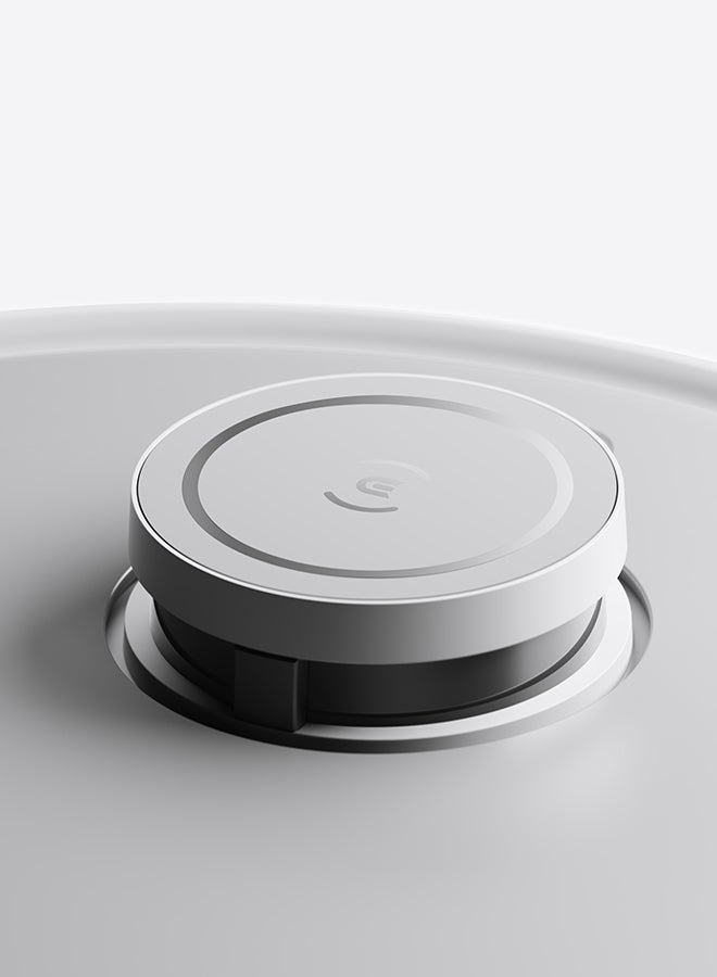 ecovacs - Deebot T20 Omni Wet and Dry Robot Vacuum Cleaner and Mop with Auto Empty and Auto Clean Station, Powerful 6000Pa Suction with 15mm Auto Lift Mopping, LIDAR and Hot Water Mop Washing 4 L 54 W DLX23 White - Image 1