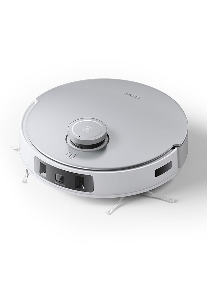 ecovacs - Deebot T20 Omni Wet and Dry Robot Vacuum Cleaner and Mop with Auto Empty and Auto Clean Station, Powerful 6000Pa Suction with 15mm Auto Lift Mopping, LIDAR and Hot Water Mop Washing 4 L 54 W DLX23 White - Image 1