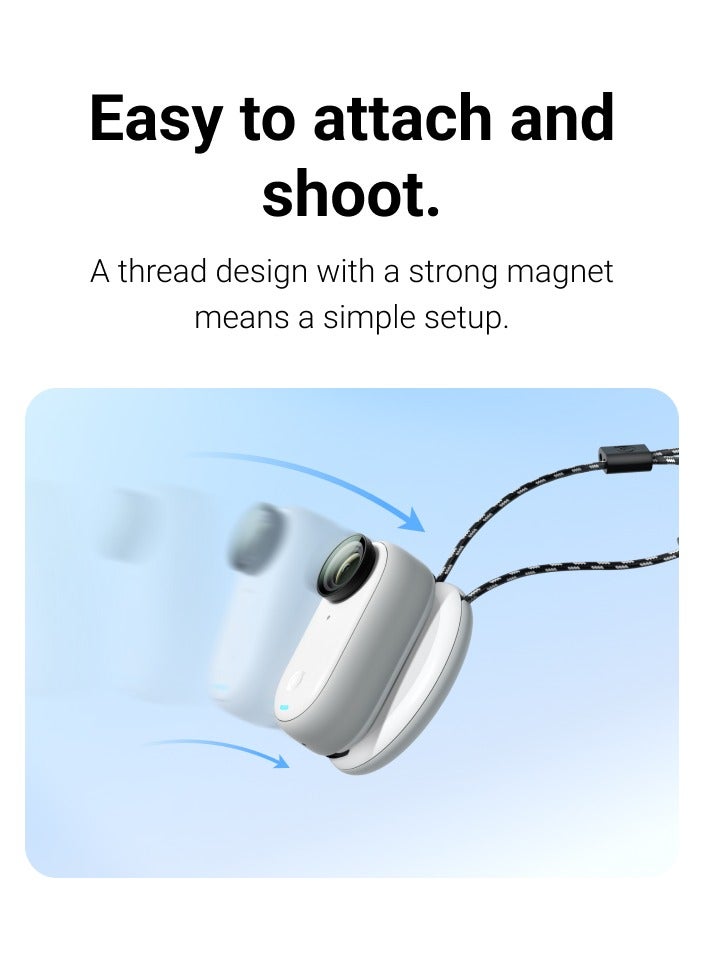Insta360 - Go 3 Magnet Pendant - Image 1
