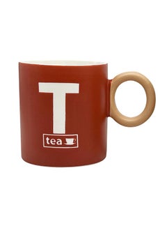 Royalford 415ml New Bone Mug RF12289 Perfect for Hot and Cold Drinks Food-Grade, Non-Toxic and Safe to Use Stylish, Durable and Long-Lasting Design, Tea Printed, Suitable for Gifting Multicolor