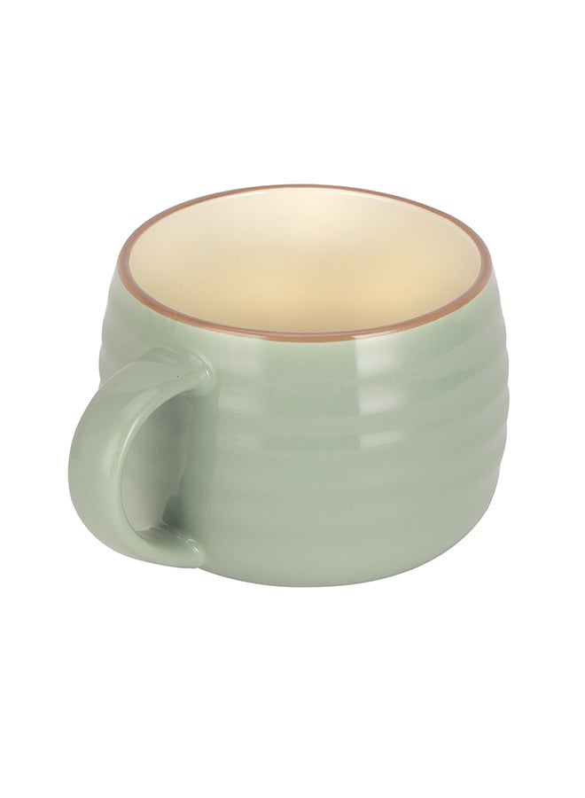 Royalford - Royalford 473ml New Bone Mug RF12292 Perfect for Hot and Cold Drinks Food-Grade, Non-Toxic and Safe to Use Stylish, Durable and Long-Lasting Design Multicolor - Image 1
