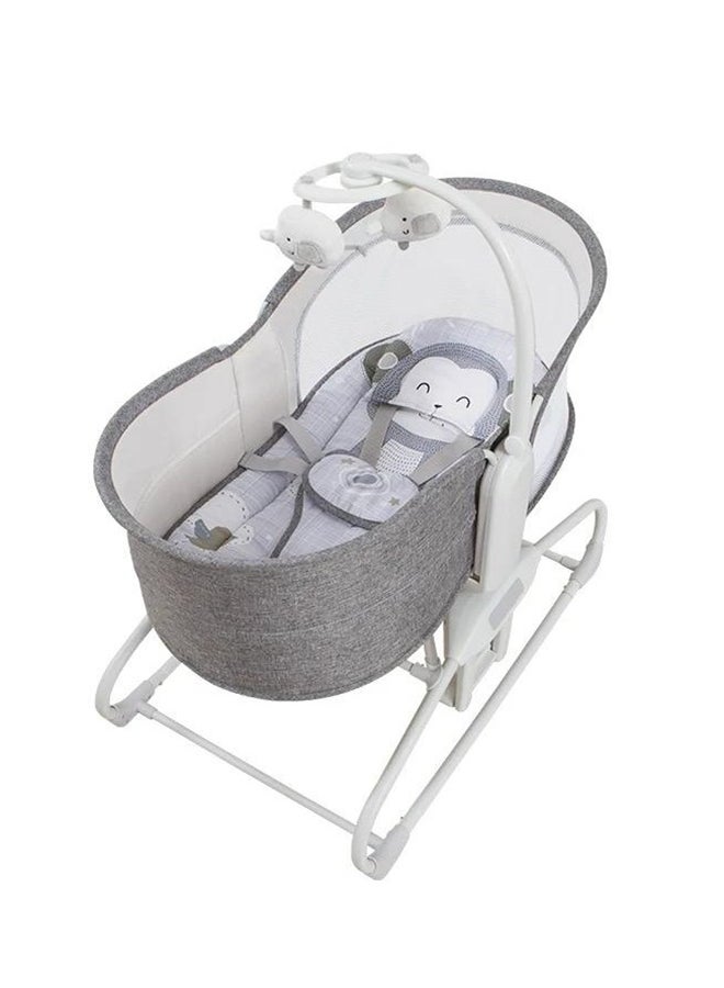 Mastela 4 In 1 Electric Baby Bed With Touch Control Panel, Bluetooth, 3 Swing Speeds  - Image 1