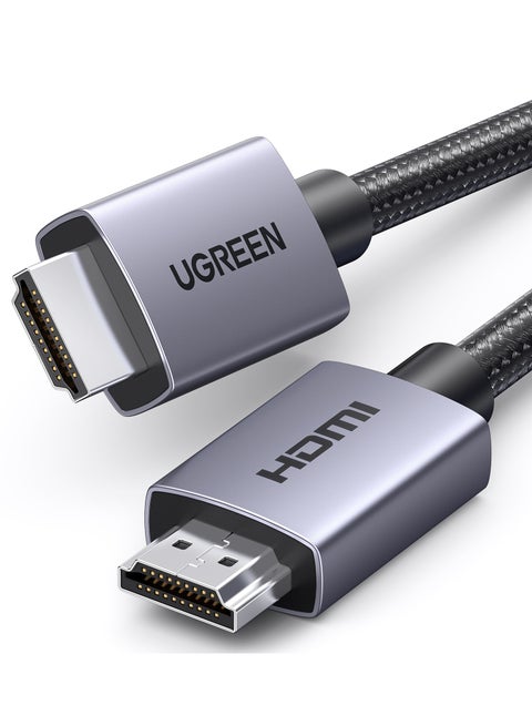 كابل HDMI 2.0 4K بطوال 2 متر، كابل اتش دي،سلك HDMI يدعم 4K@60HZ/2K@144HZ/1080P@240HZ، Dolby ARC HDR 3D، لـ PS5/PS4/NS/X-Box/كاميرا SLR/لابتوب/بث مباشر/المسرح المنزلي/ شاشة امتداد