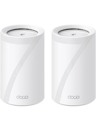 Deco BE65(2-pack)--TP-LINK Deco Whole Home Mesh Wi-Fi 7 System, Dual Band, Wi-Fi 7, Speed Up to 9.3 Gbps, Coverage Up to 600 m2, Up to 150 Users, 2 Pack White - pnsku/N70043217V/45/_/1706801756/67f91e24-36b3-4664-93be-fd7cc36cba04