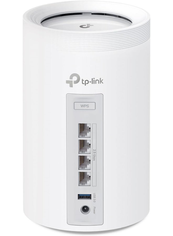 TP-LINK Deco BE65(3-pack)--TP-LINK Deco Whole Home Mesh Wi-Fi 7 System, Dual-Band, Wi-Fi 7, Speed Up to 9.3 Gbps, Coverage Up to 600 m2, Up to 150 Users, 3 Pack White  - Image 3