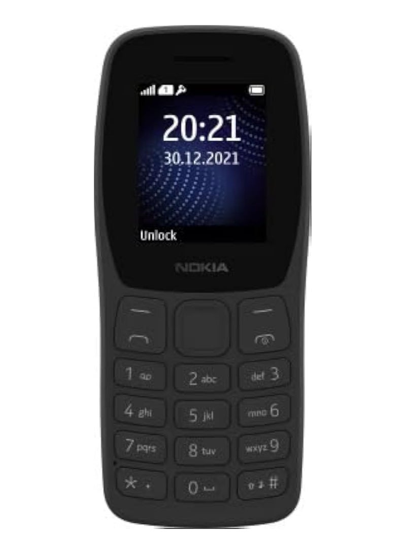 NOKIA - Mobile 105  Dual Sim Charcoal - Image 1