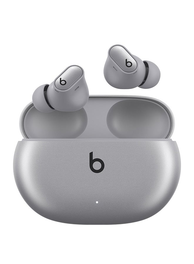 beats - Studio Buds Plus True Wireless Noise Cancelling Earbuds Cosmic Silver - Image 1
