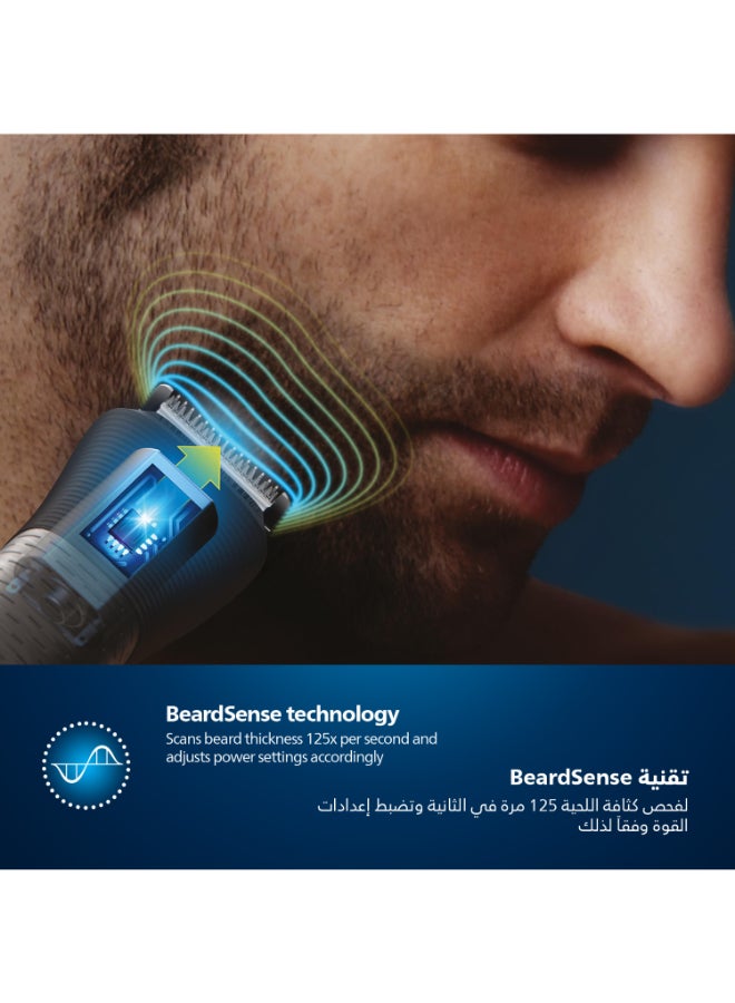 Philips - All-in-One Trimmer MG7920/15,13-in-1 Face, Hair & Body Grooming,Nose & Ear,120min Cordless, Showerproof Black - Image 1