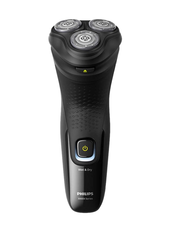 Philips - Wet And Dry Electric Shaver 3000X Series X3021/00 Black - Image 1