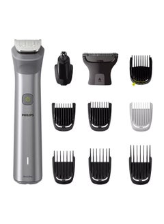 فيليبس ماكينة التشذيب متعددة الاستخدامات MG5930/15 من Philips | مجموعة عناية 11 في 1 لتشذيب الوجه والشعر والجسم | للأنف والأذن | 120 دقيقة من الاستخدام اللاسلكي، مقاومة للماء  - Image 1