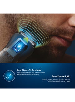 فيليبس ماكينة التشذيب متعددة الاستخدامات MG5930/15 من Philips | مجموعة عناية 11 في 1 لتشذيب الوجه والشعر والجسم | للأنف والأذن | 120 دقيقة من الاستخدام اللاسلكي، مقاومة للماء  - Image 5