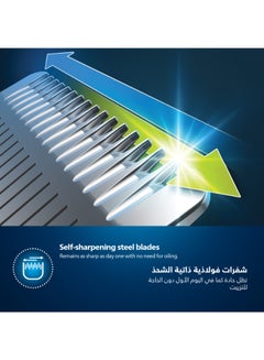فيليبس ماكينة التشذيب متعددة الاستخدامات MG5930/15 من Philips | مجموعة عناية 11 في 1 لتشذيب الوجه والشعر والجسم | للأنف والأذن | 120 دقيقة من الاستخدام اللاسلكي، مقاومة للماء  - Image 4