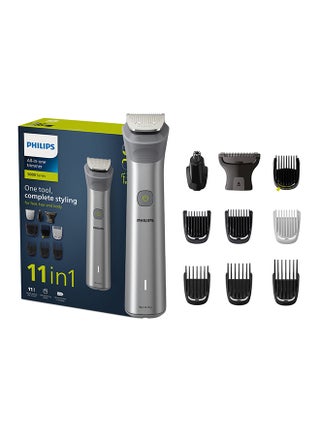 All-in-One Trimmer MG5930/15,11-in-1 Face, Hair & Body Grooming,Nose & Ear| 120min Cordless, Showerproof Grey - pnsku/N70043381V/45/_/1747821376/ea86b482-9fdb-4ded-90f6-8d4ea337b5d2