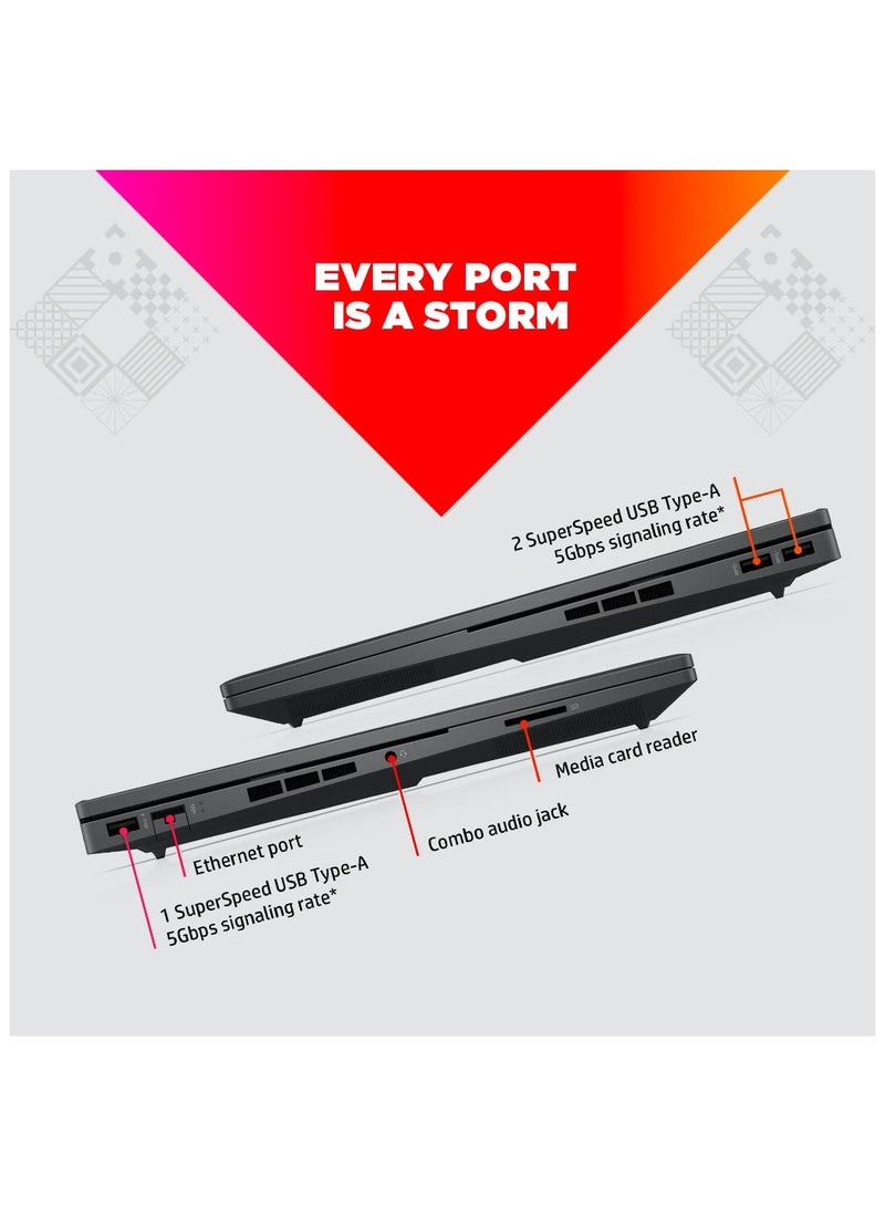 HP OMEN Gaming Laptop 16, 13th Gen Intel Core i9-13900HX, 16.1-inch (40.9 cm), NVIDIA GeForce RTX 4060, FHD, 32GB DDR5, 1 TB SSD, RGB Backlit KB, Win 11 English Black - Image 4